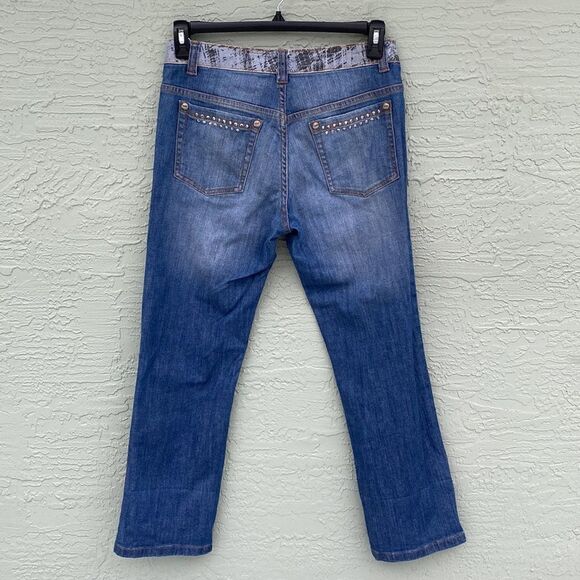 V Christina Jeans Sz 8 With Studs - Picture 3 of 10